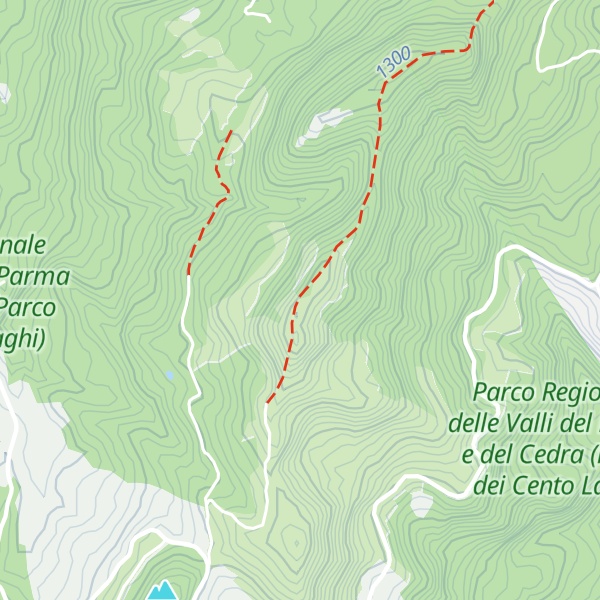 Map of Monte Palerà