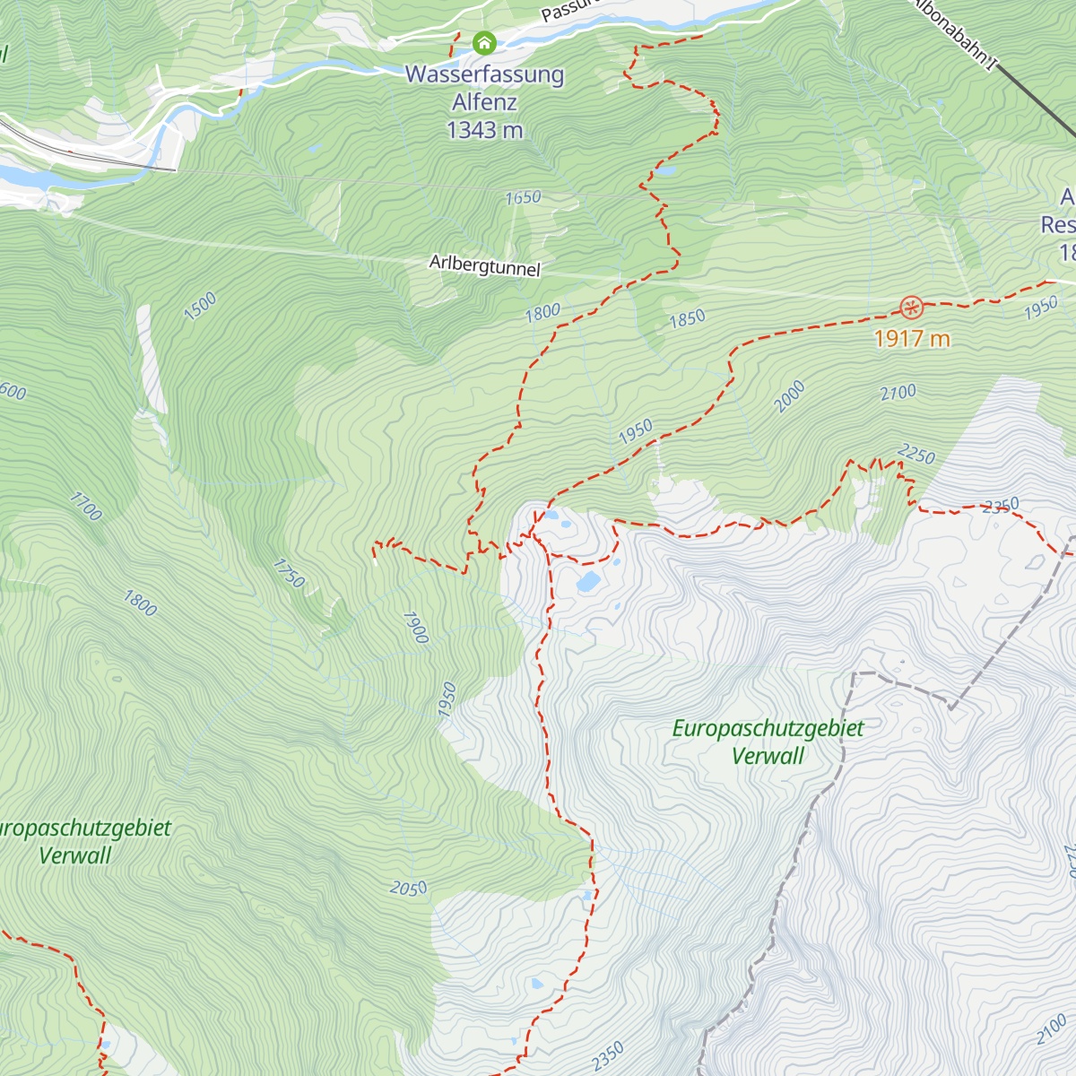Kaltenberghütte map