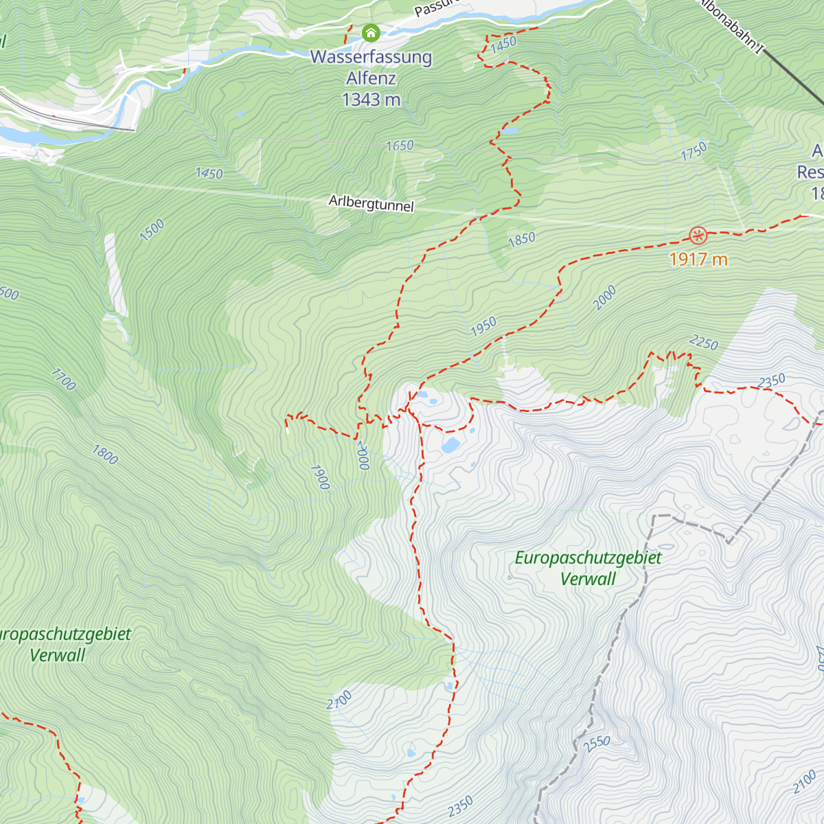 Kaltenberghütte map