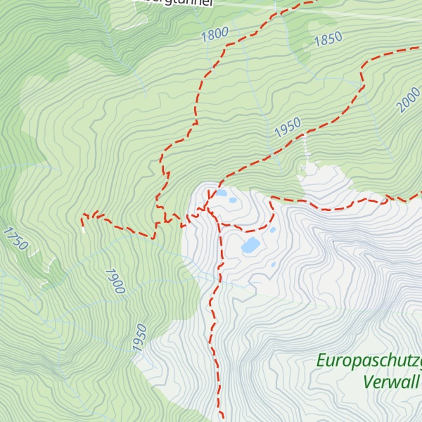 Map of Kaltenberghütte