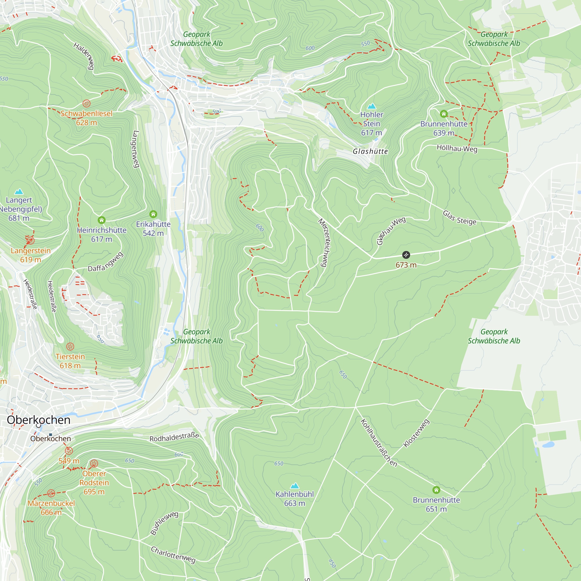 Hermann Löns Hütte map
