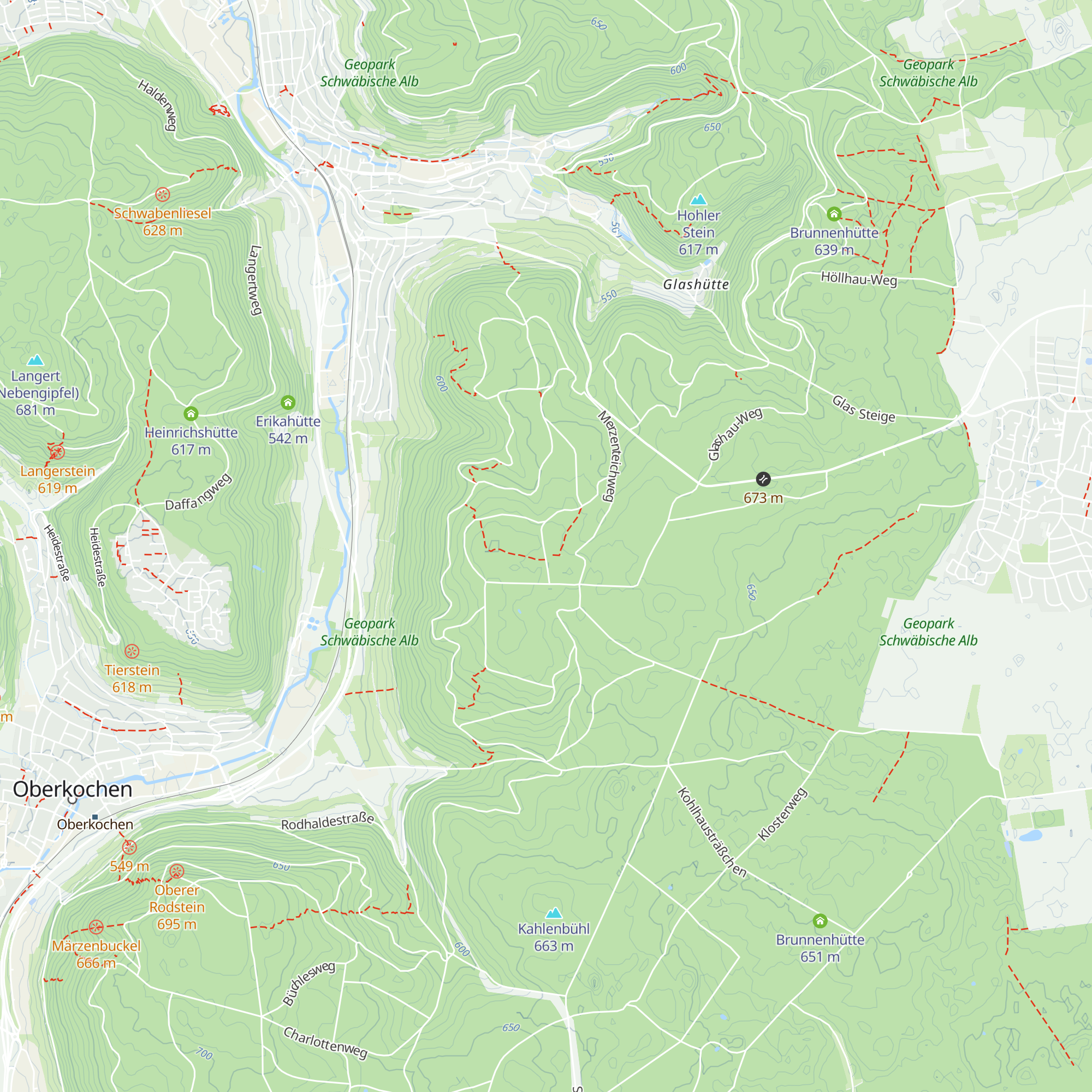 Hermann Löns Hütte map