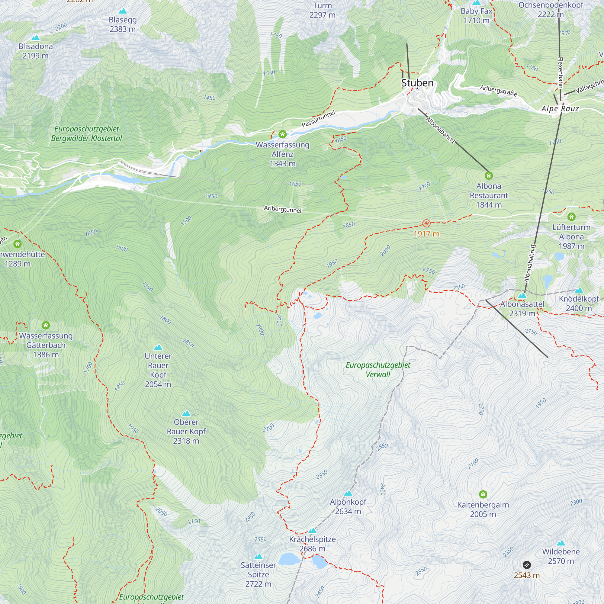 Winterraum map