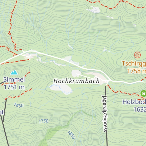 Map of Drexelalpe