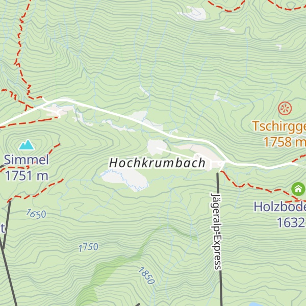 Map of Apart Wolf Arlberg