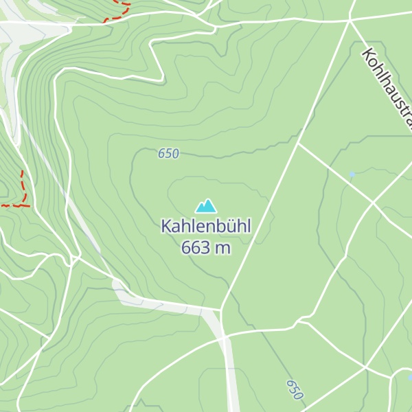 Map of Kahlenbühl