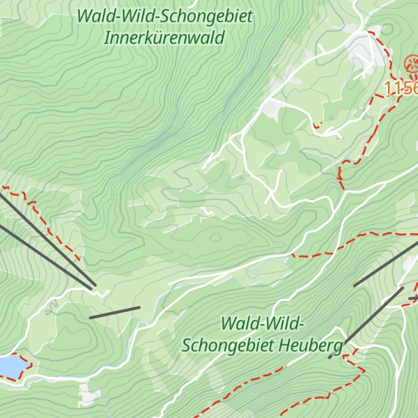 Map of Bergheim Wäldele