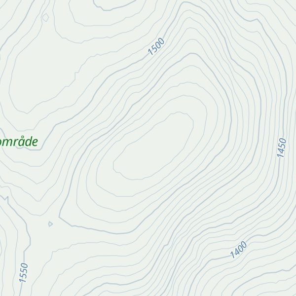 Map of Storkollen