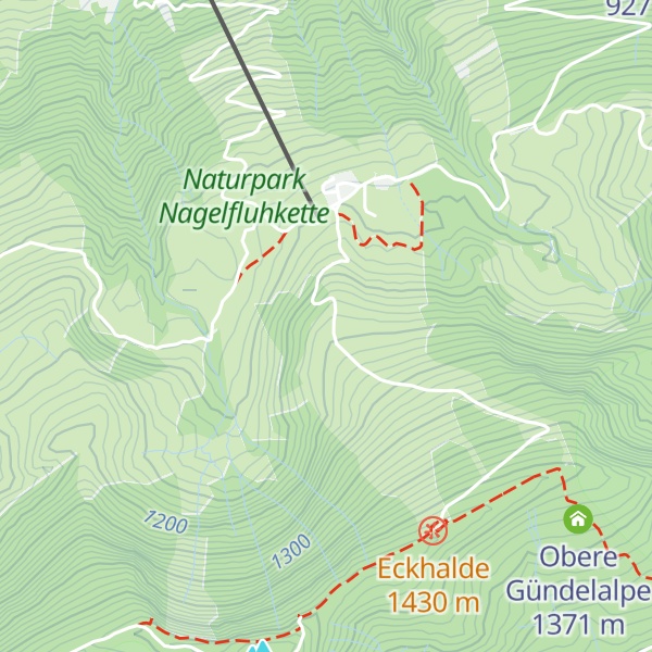 Map of Altusrieder Hütte