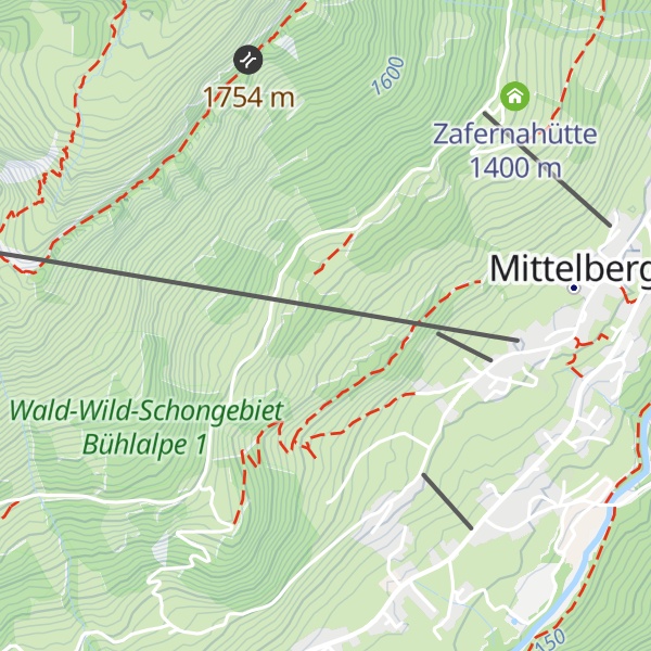 Map of Max Hütte