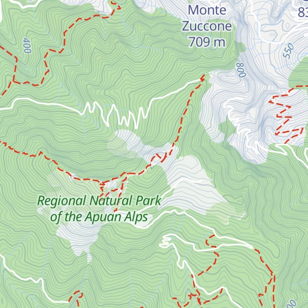 Map of Monte Brugiana Est