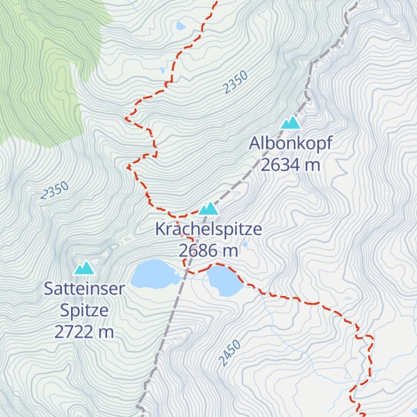 Map of Krachelspitze