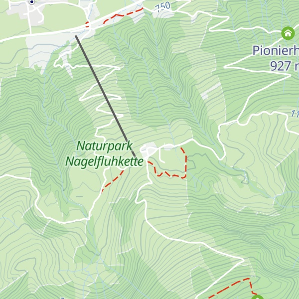 Map of Berghütte Bärenfalle