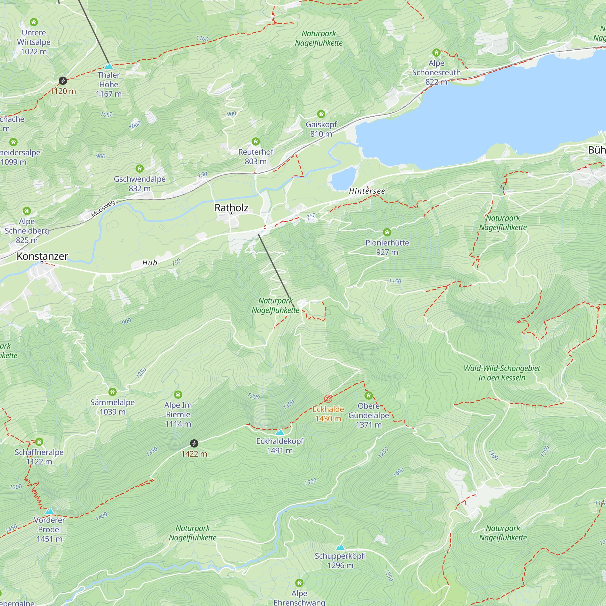 Berghütte Bärenfalle map