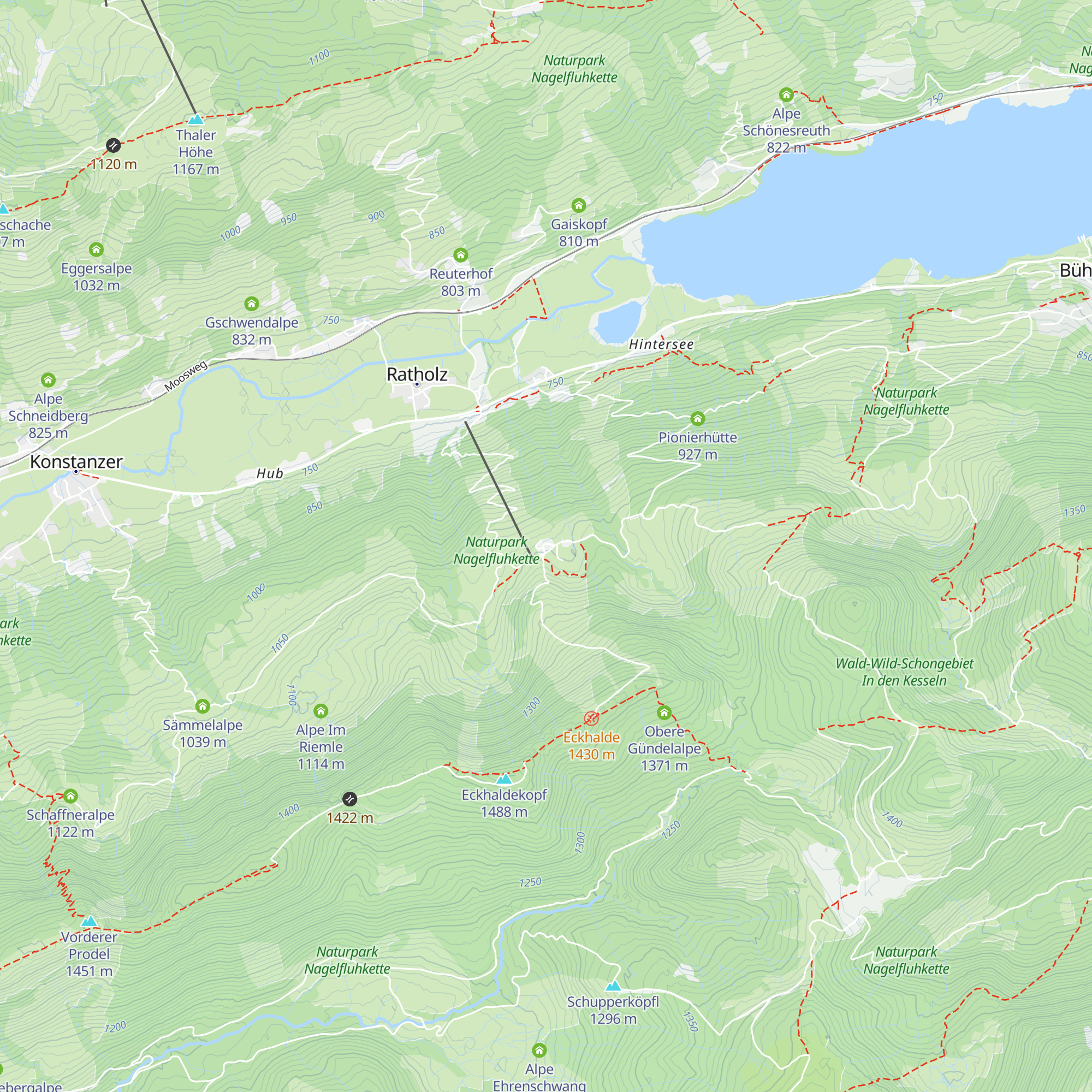 Berghütte Bärenfalle map