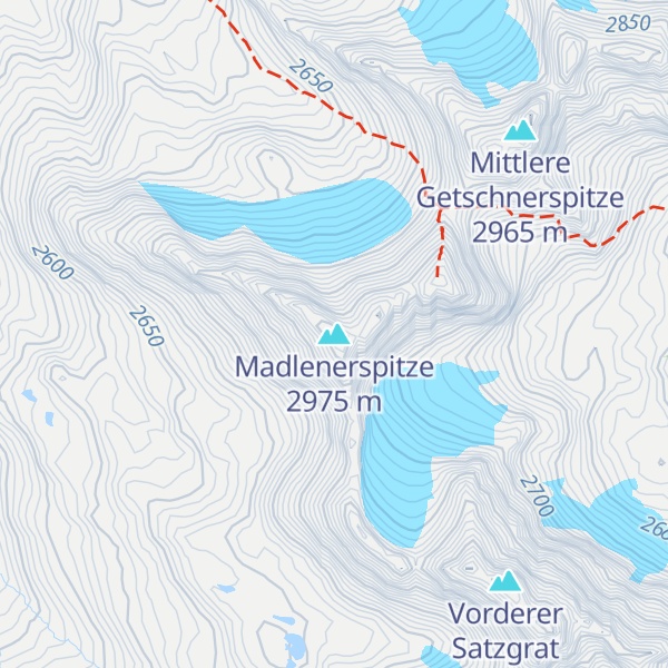 Map of Madlenerspitze