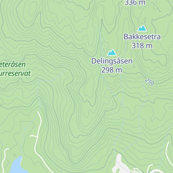 Map of Svanerudkollen
