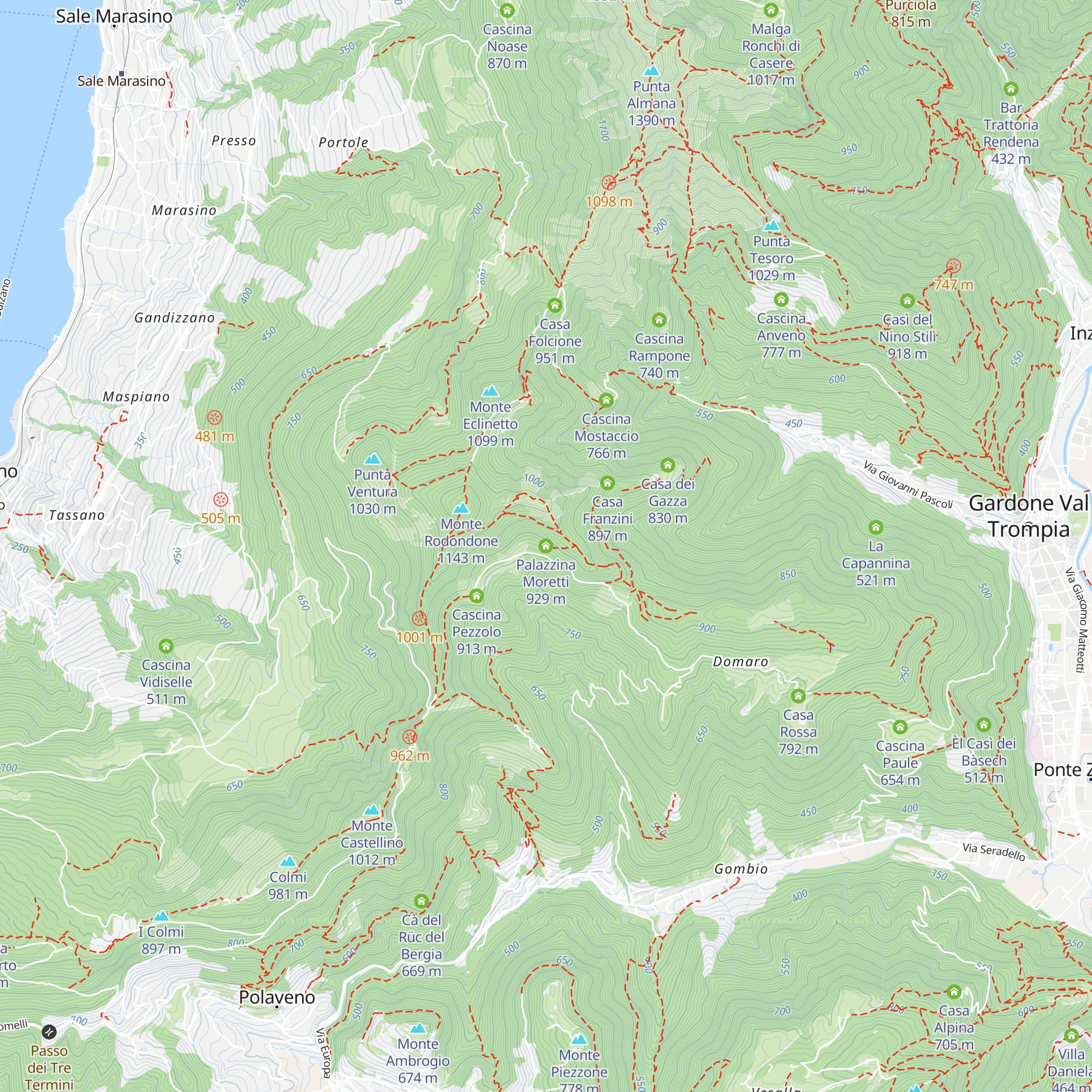 Palazzina Moretti map