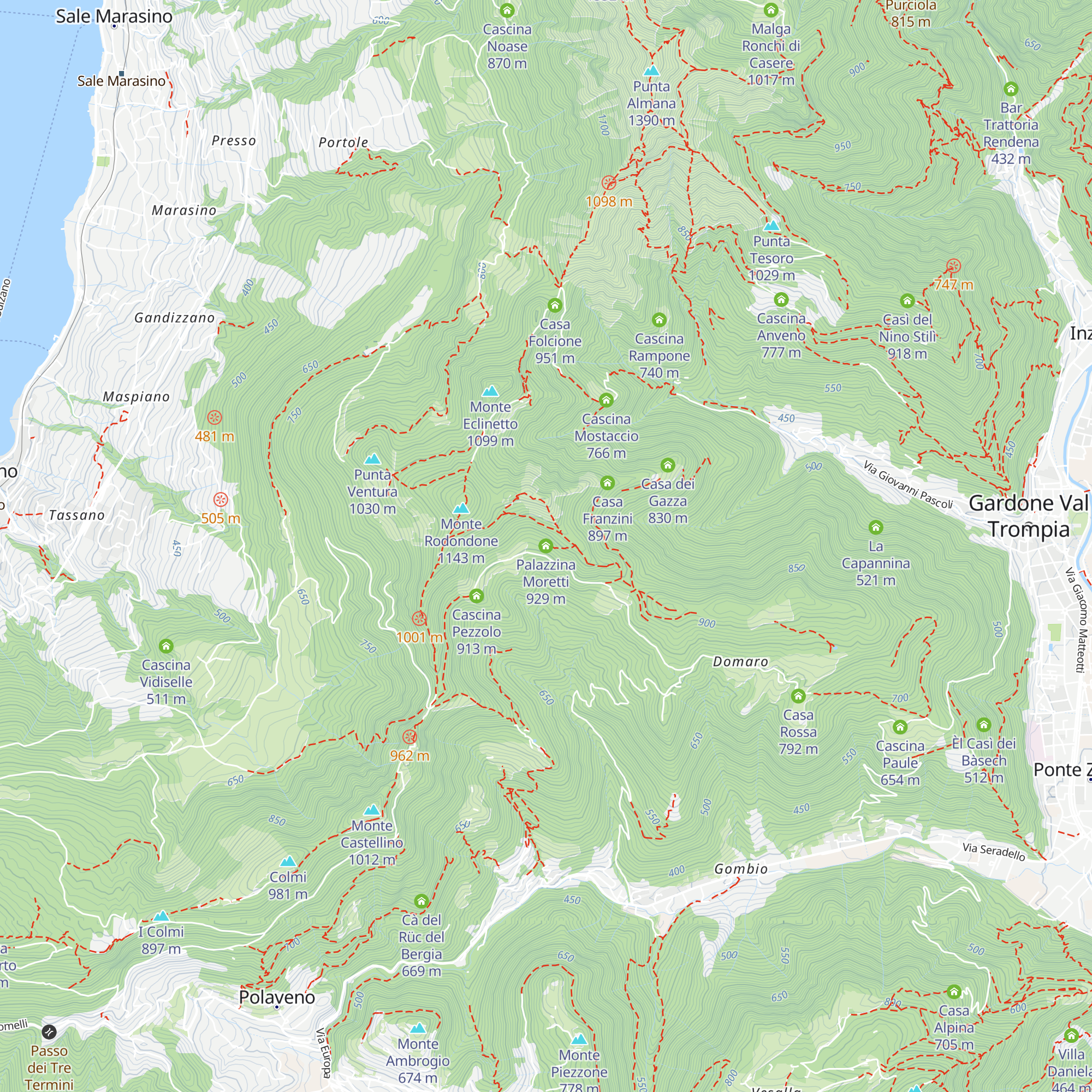 Palazzina Moretti map