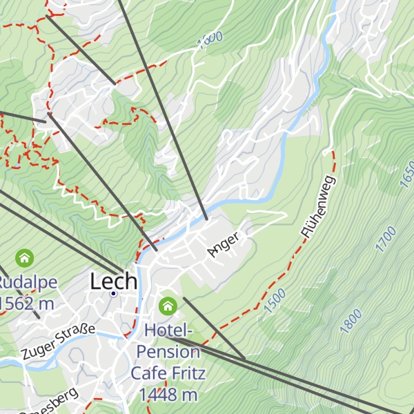 Map of Hotel Restaurant Charly