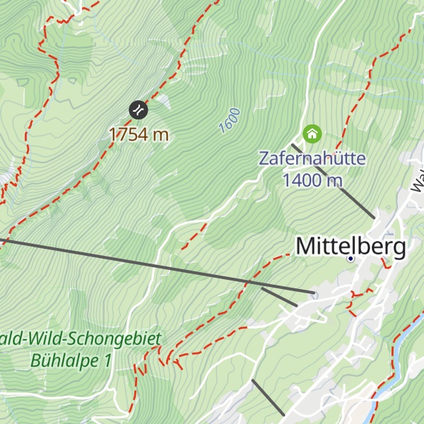 Map of Obere Heuberghütte