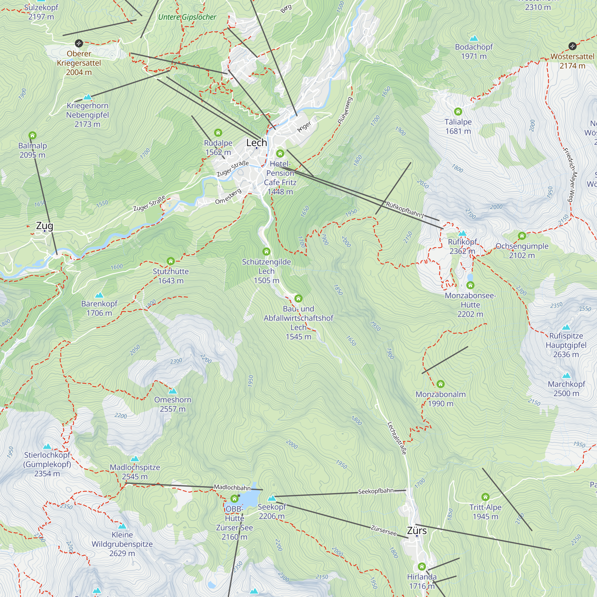 Bau- und Abfallwirtschaftshof Lech map