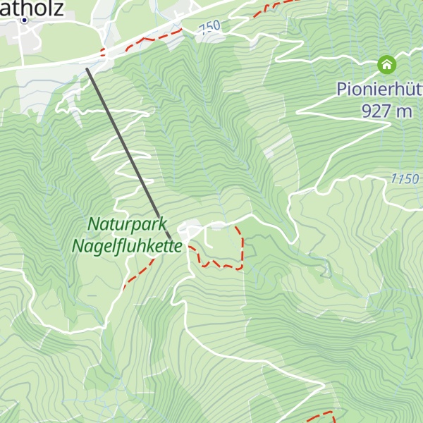 Map of Kletterwald Bärenfalle