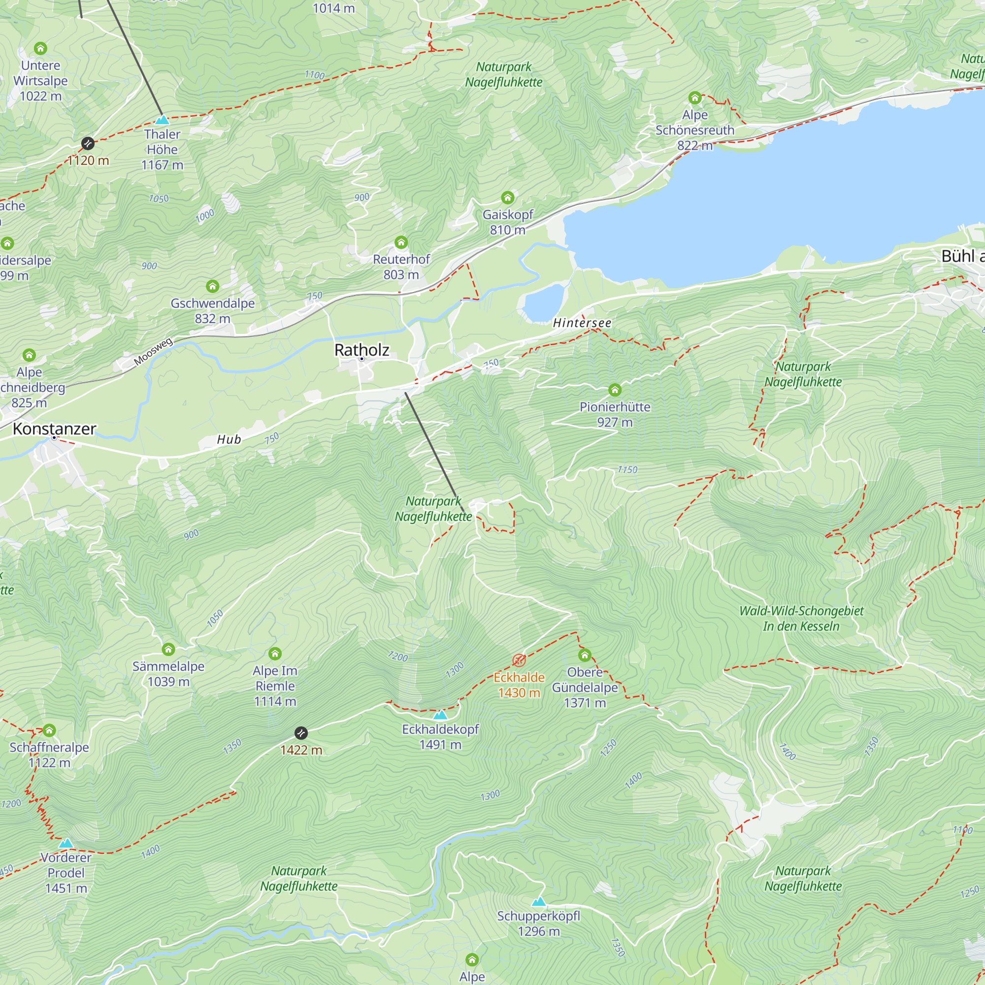 Kletterwald Bärenfalle map
