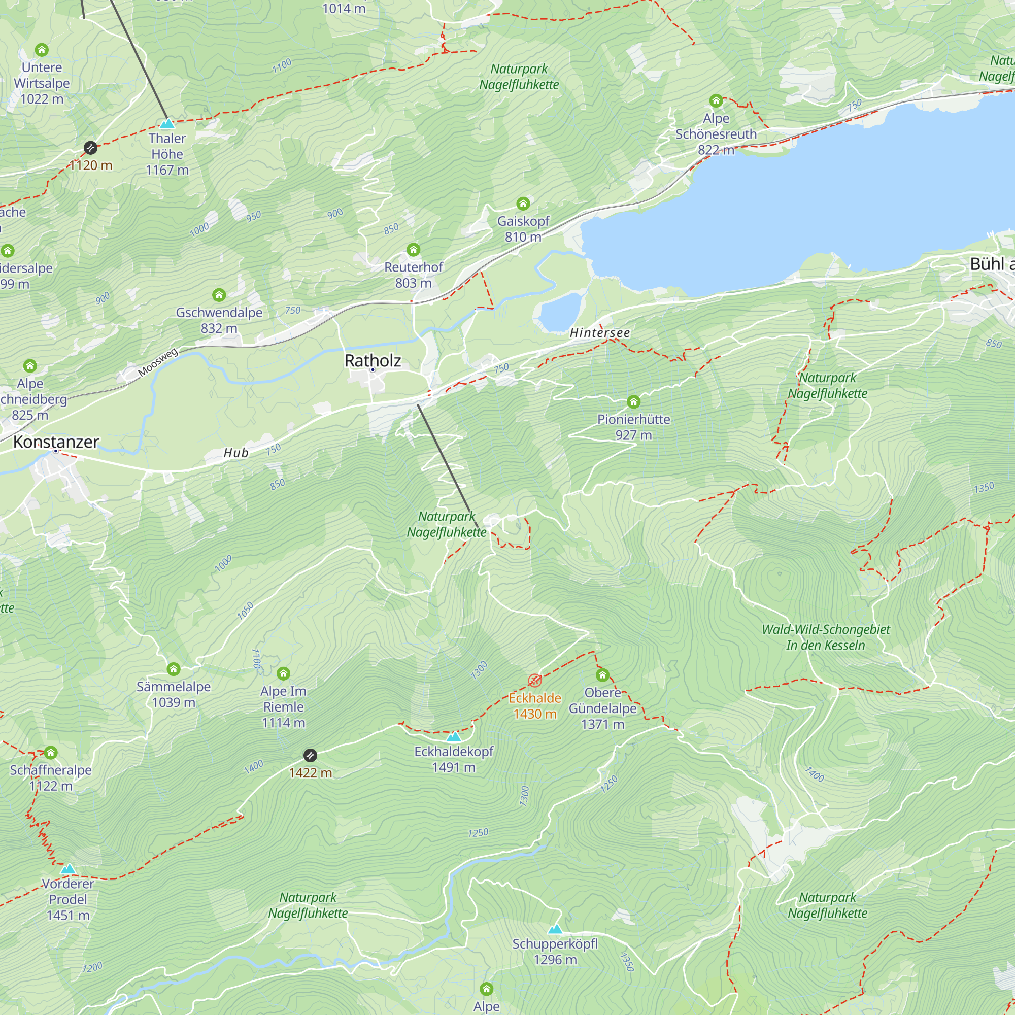 Kletterwald Bärenfalle map
