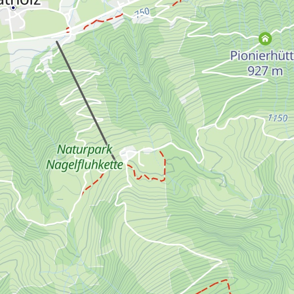 Map of Rucksackoase Bärenfalle