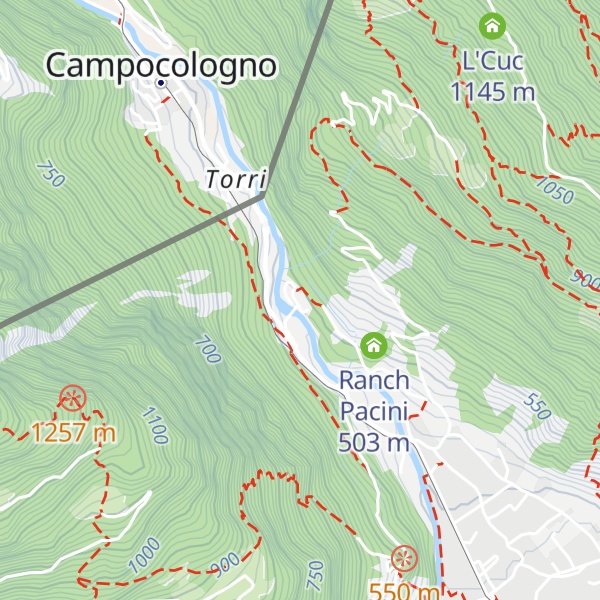 Map of Castello di Piattamala