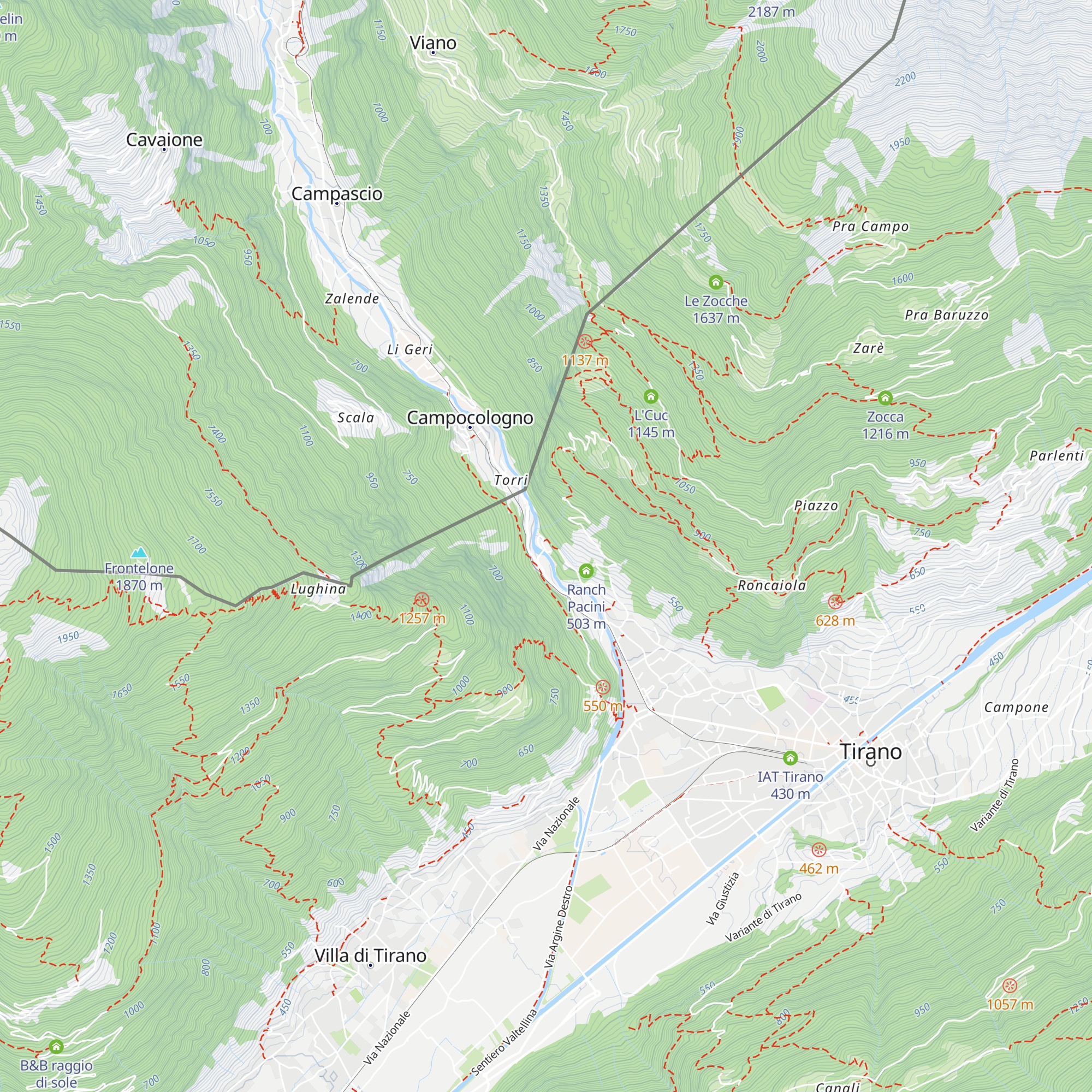 Castello di Piattamala map