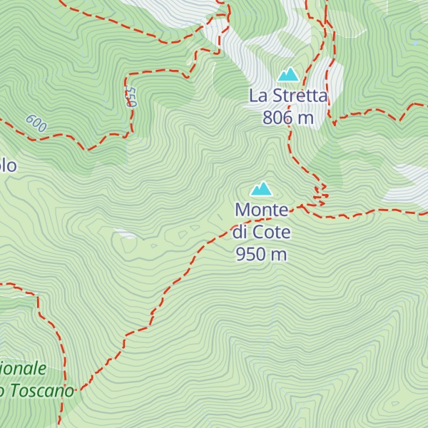 Map of La Tabella