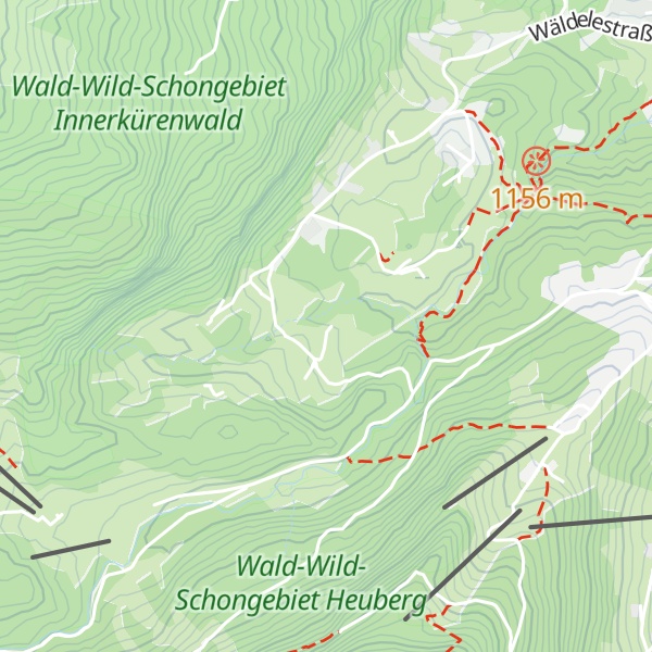 Map of Cannstatter Hütte