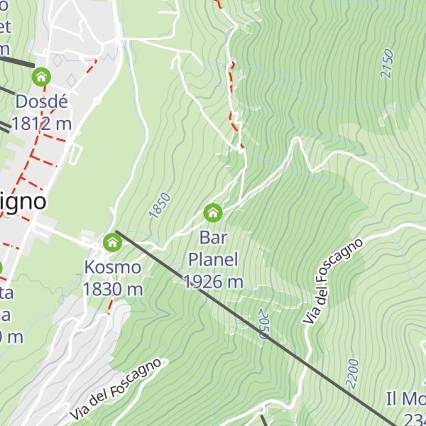 Map of Bar Planel