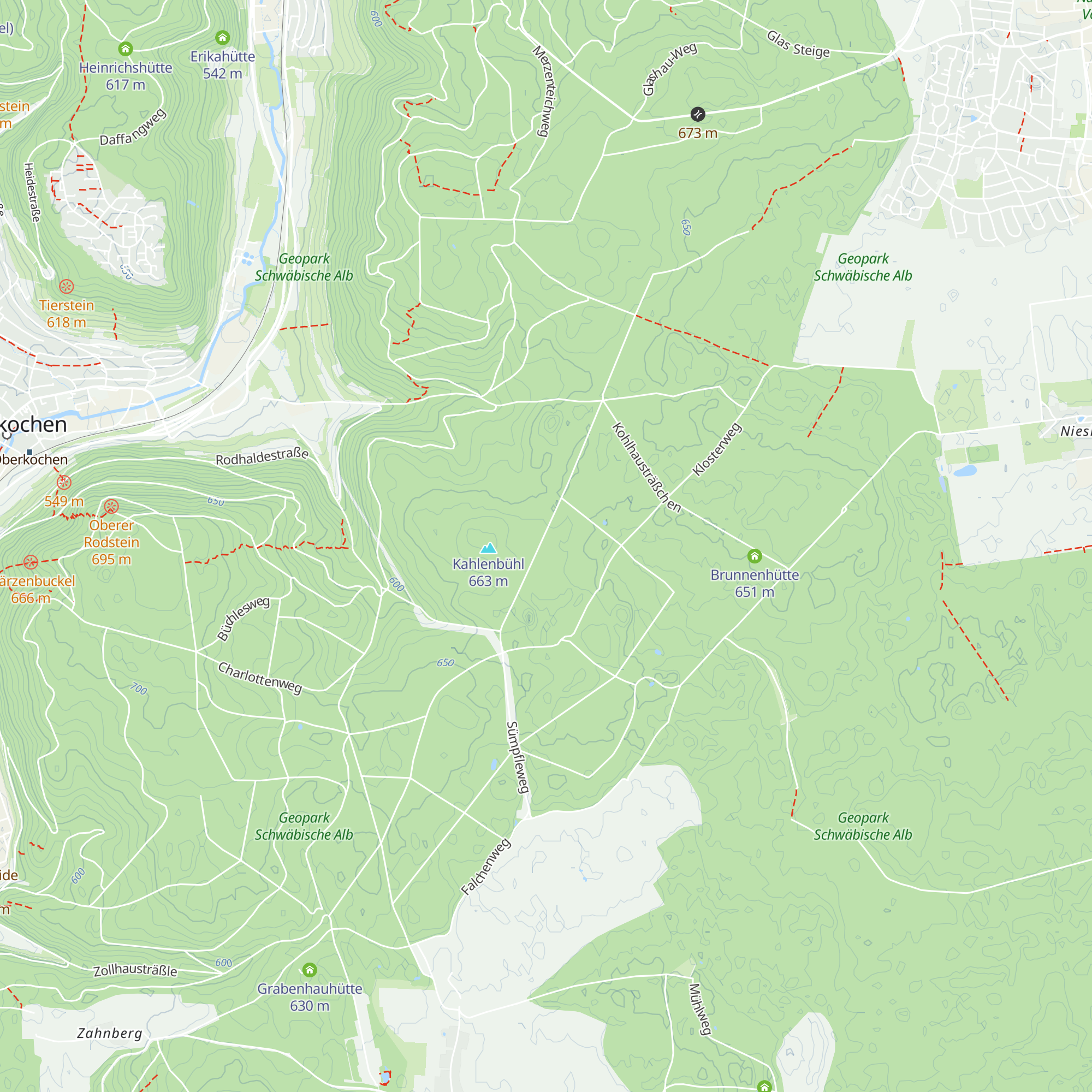 Blockhütte map