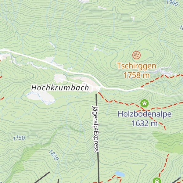 Map of Sennkuchl