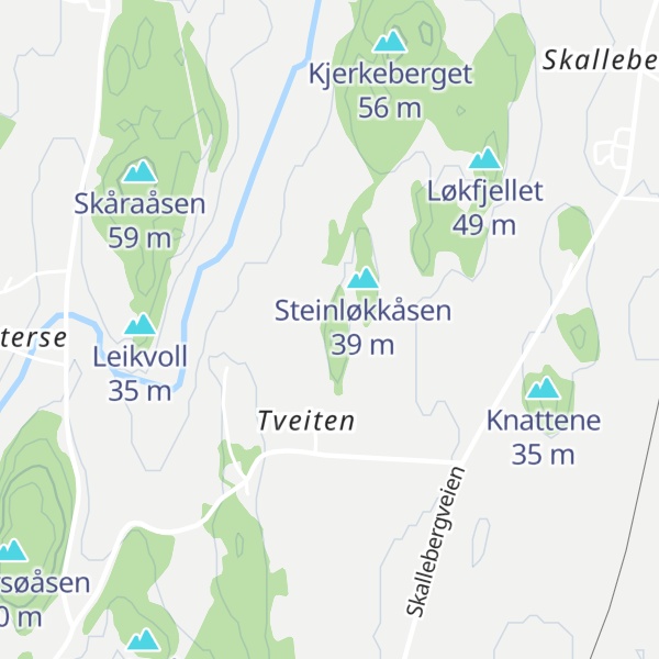 Map of Liaåsen