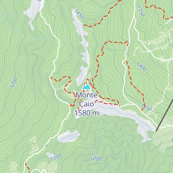 Map of Monte Caio
