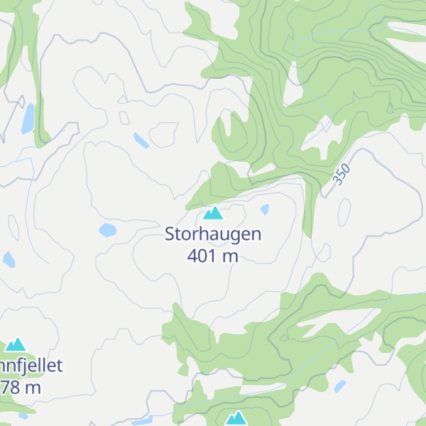 Map of Storhaugen