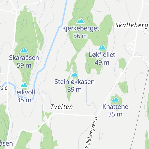 Map of Steinløkkåsen
