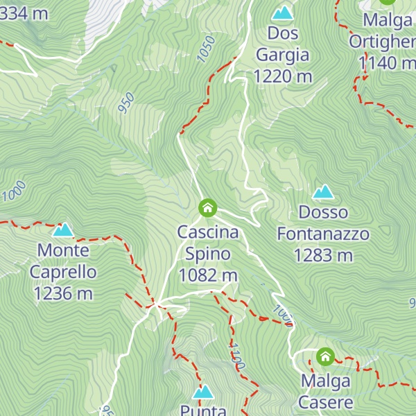 Map of Cascina Spino