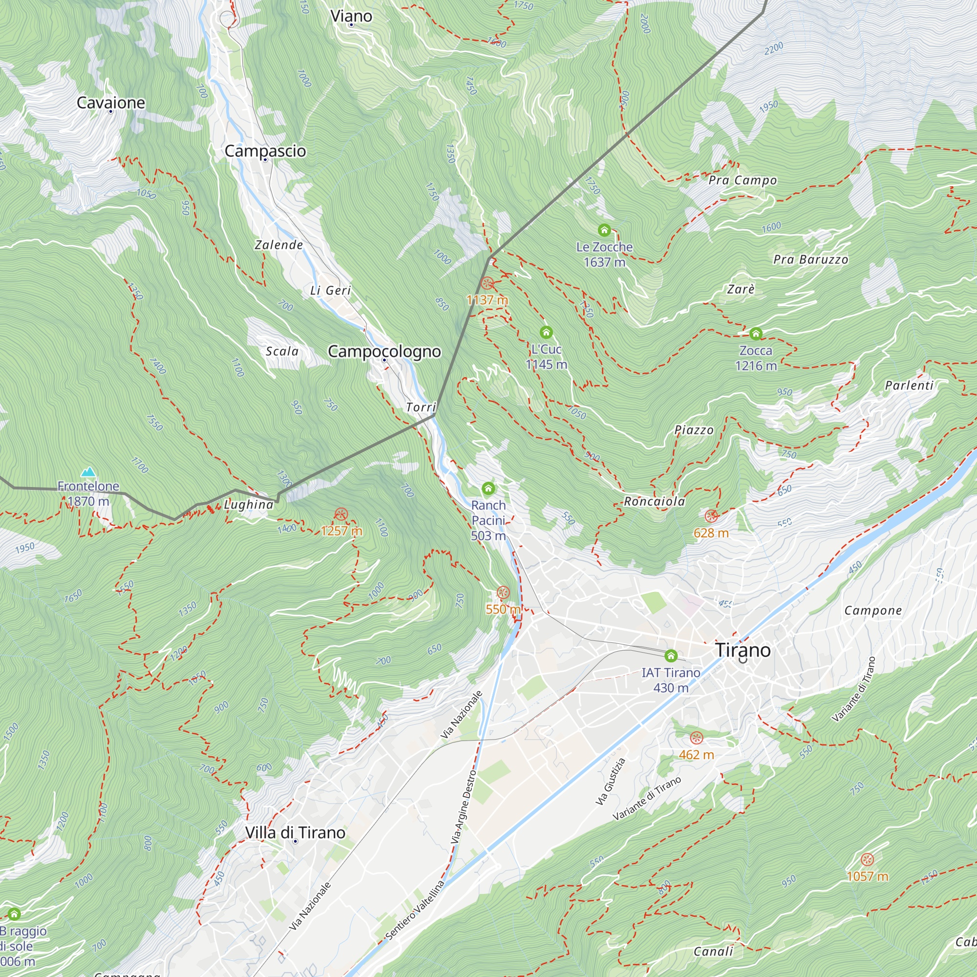 Ranch Pacini map
