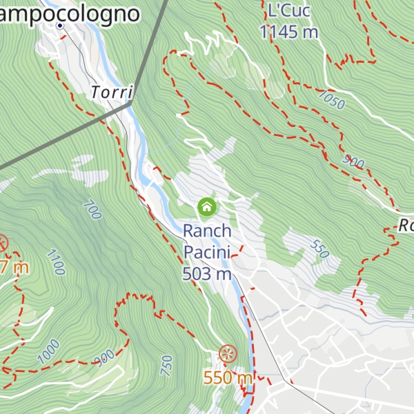 Map of Ranch Pacini