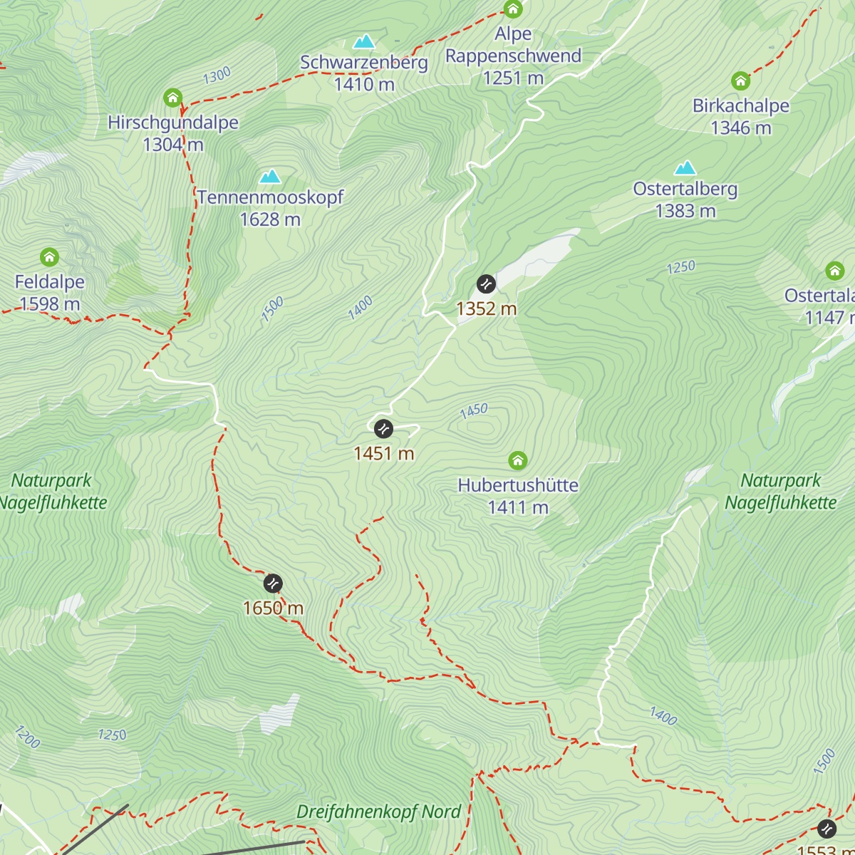 Höllritzer Alpe map