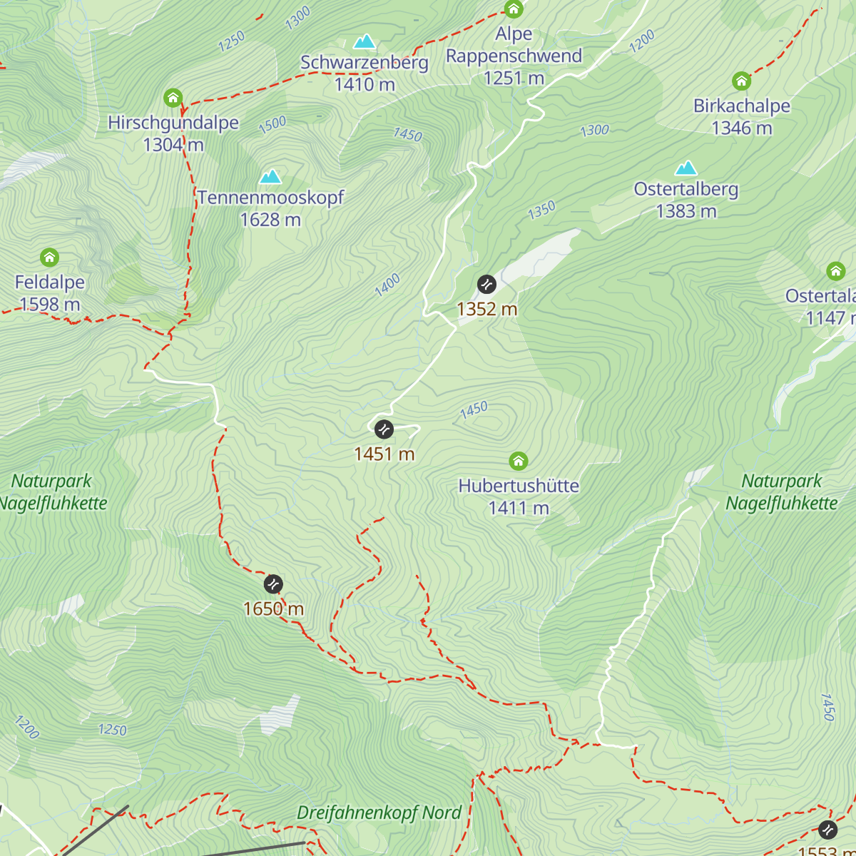 Höllritzer Alpe map