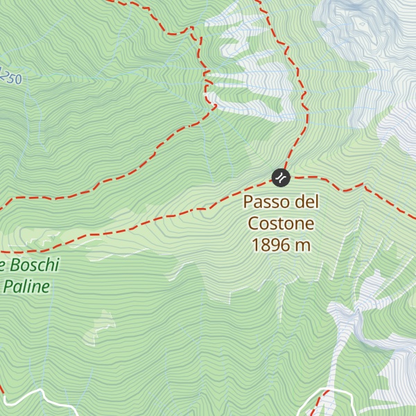 Map of Il Costone