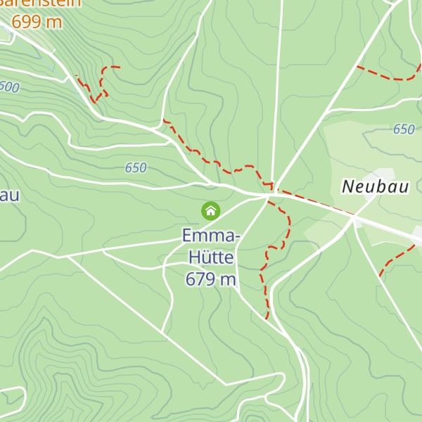 Map of Emma-Hütte