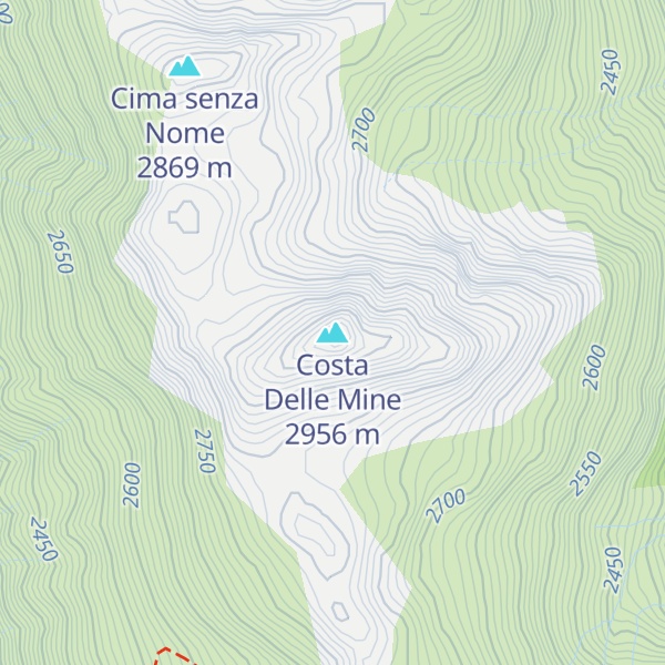Map of Costa Delle Mine