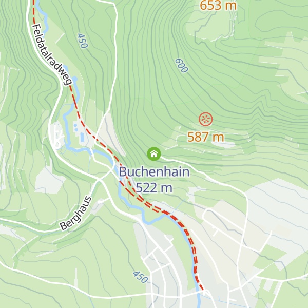 Map of Buchenhain
